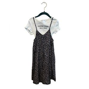 Zara Girls Spaghetti Strap Dress